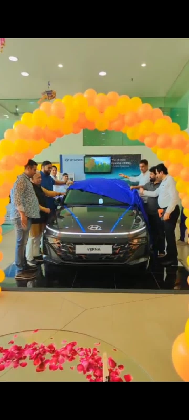 Triumph Hyundai फरीदाबाद में हुंडई वर्ना की हुई लॉन्चिंग